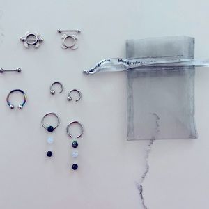 Body Jewelry- Lot of 10+ pieces. Never worn.